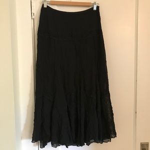 Beautiful Sheer Skirt with full length lining